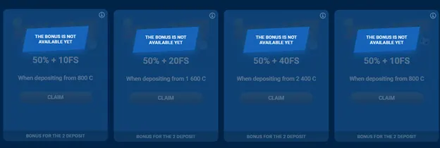 Mostbet эсебиңизди экинчи жолу толуктоо үчүн бонустар бар.